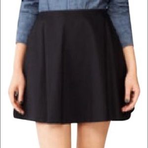 Kate Spade Saturday Black Circle Skirt